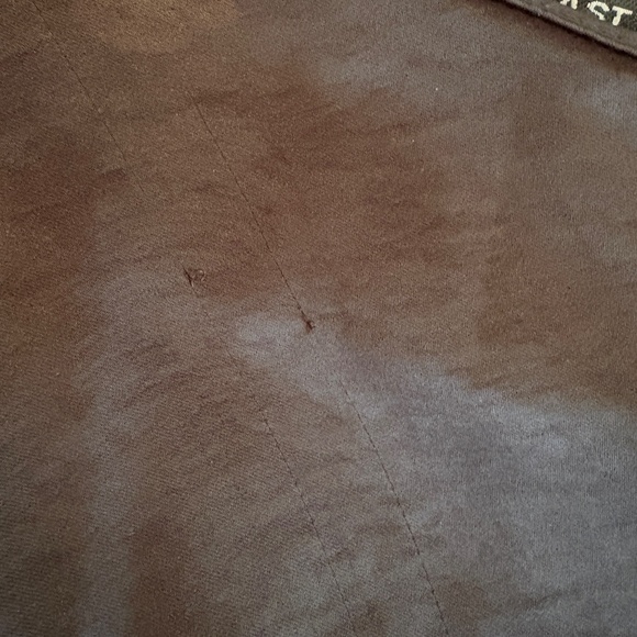 NWT Nasty Gal Satin Skirt High Low Black Size 4 Asymmetric - Picture 8 of 14